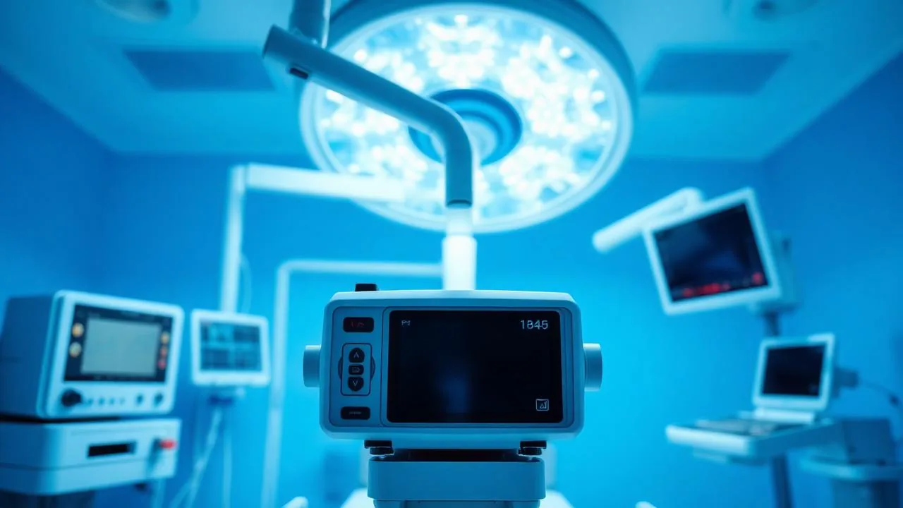 Equipamento de laser HoLEP para tratamento de próstata aumentada
